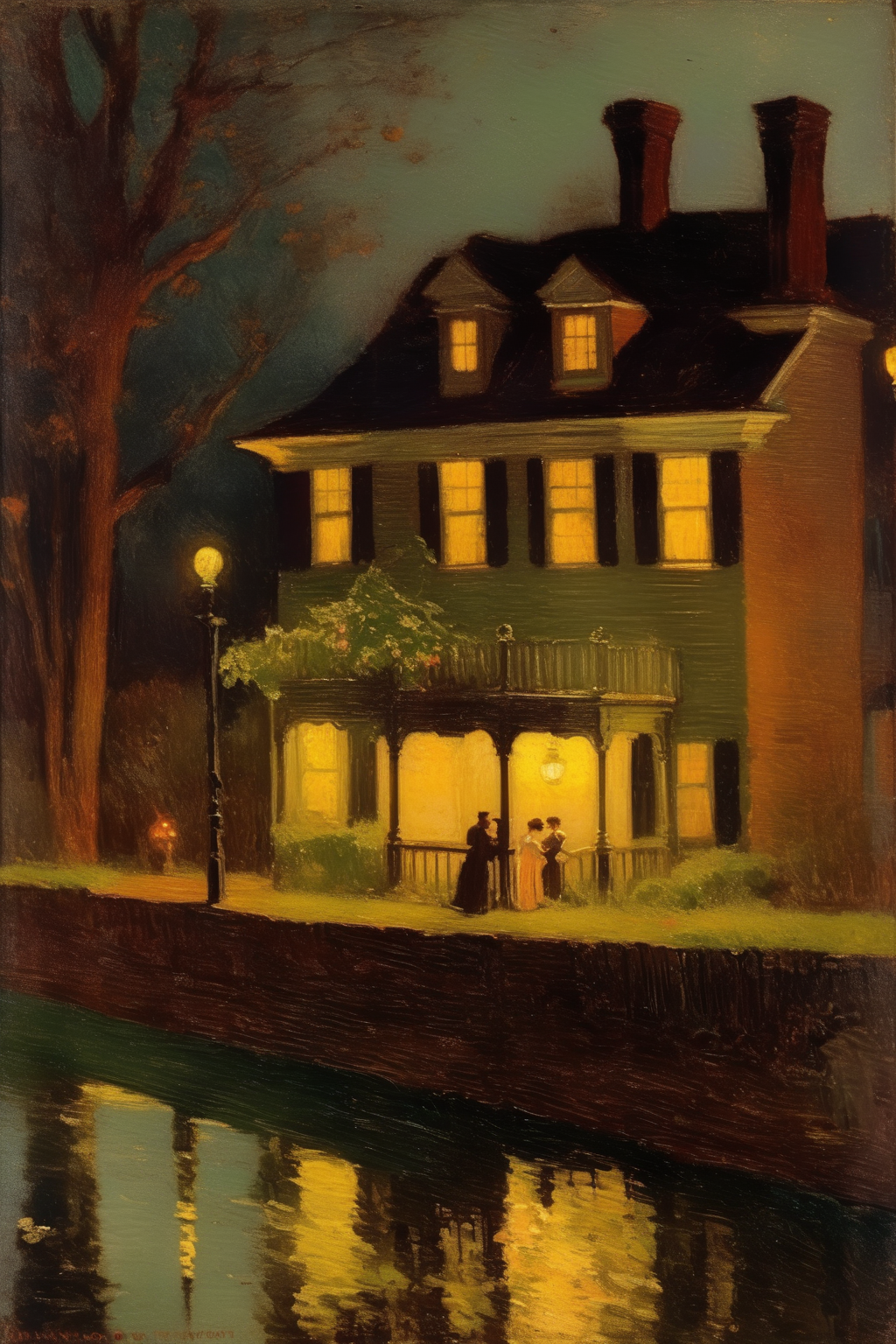 01032-4080615403-_lora_William Langson Lathrop Style_1_William Langson Lathrop Style - A romantic night in Winchester, Virginia, in the style ofW.png